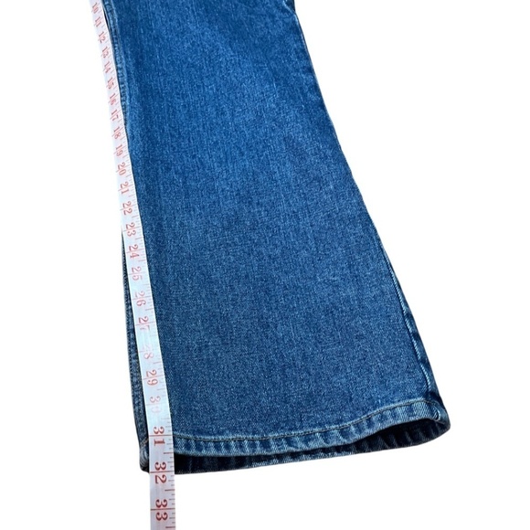 LONDONJEAN 100% Cotton Boot Cut Button Fly 5 Pocket Jeans MADE IN USA Sz 14 - Picture 7 of 9
